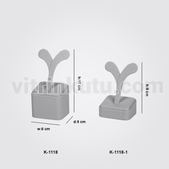 2 Boy Küpe Takı Standı K-1118