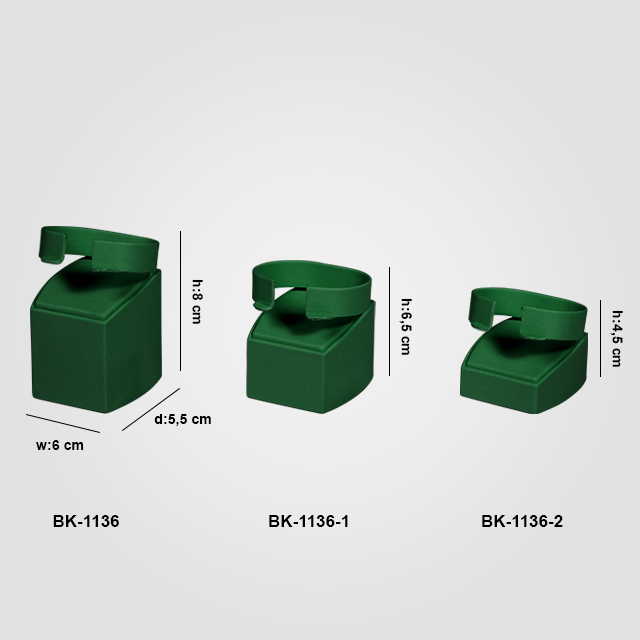 VitrinKutu - 3 Boy Kelepçe Aksesuar Takı Standı BK-1136
