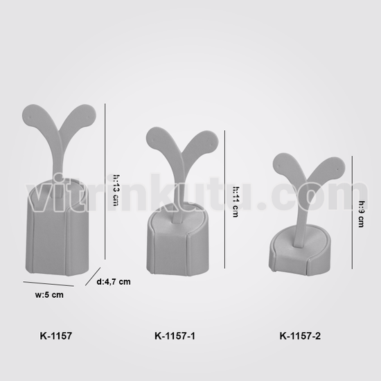 3 Boy Küpe Aksesuar Standı K-1157