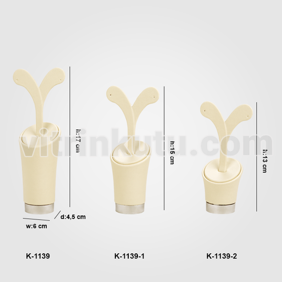 3 Boy Küpe Takı Aksesuar Standı K-1139