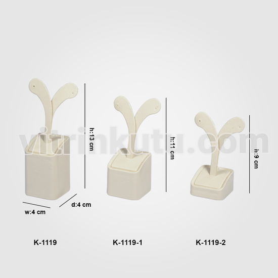 3 Boy Küpe Takı Standı K-1119