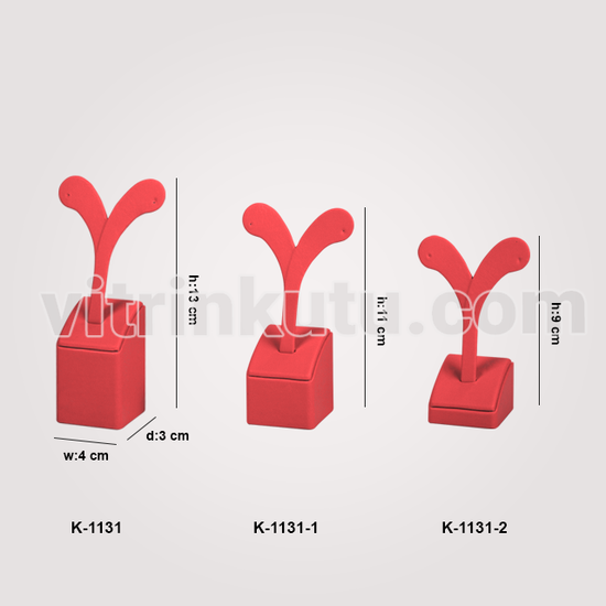 3 Boy Küpe Takı Standı K-1131