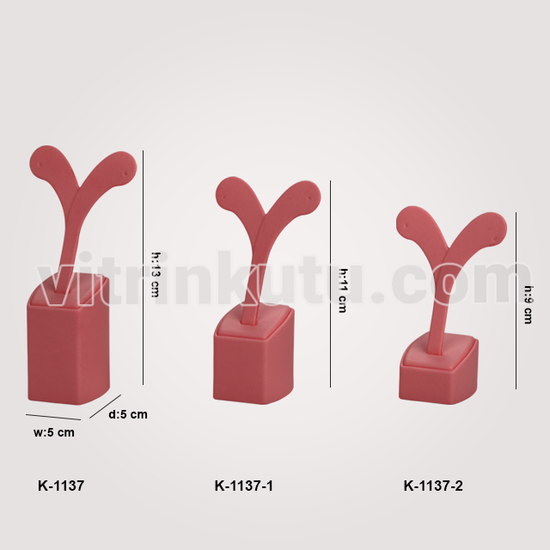 3 Boy Küpe Takı Standı K-1137