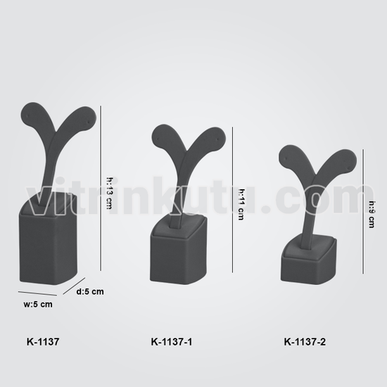 3 Boy Küpe Takı Standı K-1137