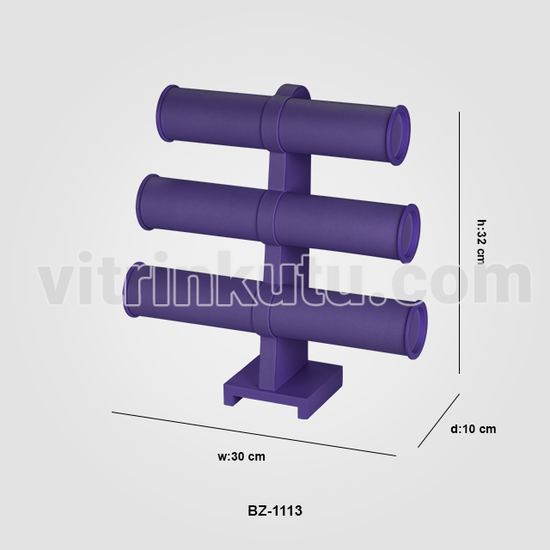 3 Katlı Bilezik Takı Aksesuar Standı BZ-1113
