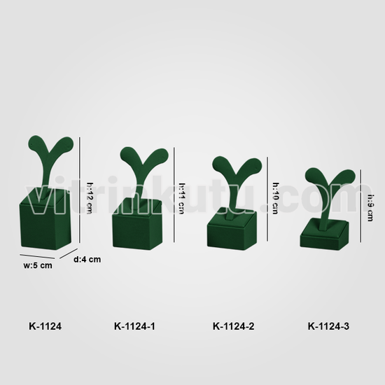 4 Boy Küpe Takı Standı K-1124