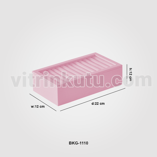 Ahşap Bilezik Kelepçe Takı Standı BKG-1110