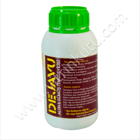 Altın ve Gümüş Dezenfektan ve Temizleme Suyu 1/2 lt Dejavu