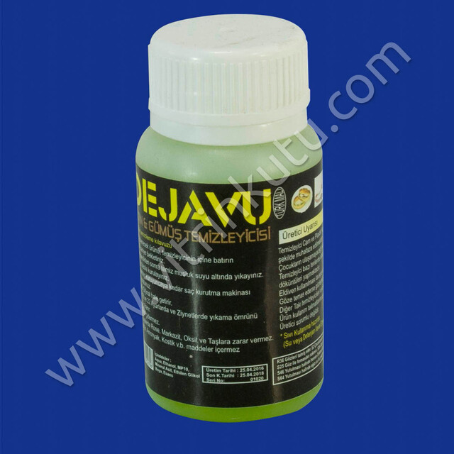VitrinKutu - Altın ve Gümüş Dezenfektan ve Temizleme Suyu 60 ml Dejavu