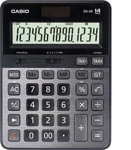 VitrinKutu - Casio Hesap Makinesi Masaüstü Ds-3B 14 Hane