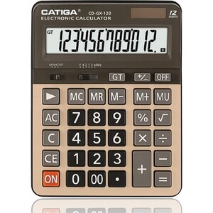 VitrinKutu - Catiga CD-GX-120 12 Hane Masaüstü Hesap Makinesi