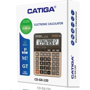 Catiga CD-GX-120 12 Hane Masaüstü Hesap Makinesi - Thumbnail