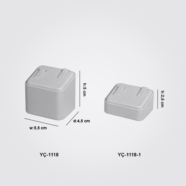 VitrinKutu - Çift Alyans Takı Standı 2 Boy YÇ-1118