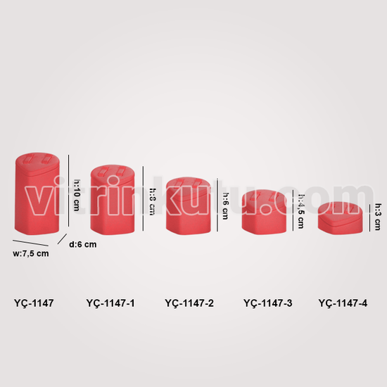 Çift Alyanslık Takı Standı 5 Boy YÇ-1147