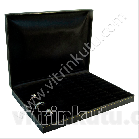 Çoklu Yüzük Kutusu 30 Bölmeli 24,5x19 cm Kartier