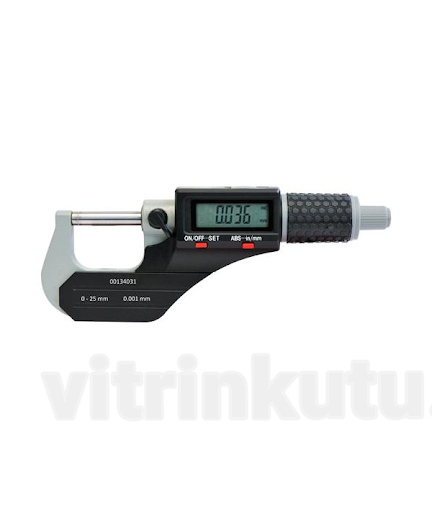 Digital Mikrometre LCD Ekran 0,001 mm