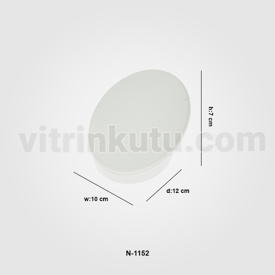 Dik Kolye Oval Yatık 4 Boy N-1152