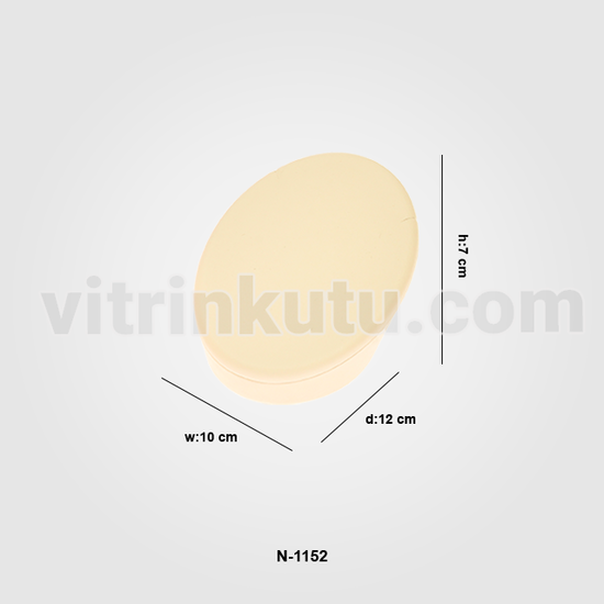 Dik Kolye Oval Yatık 4 Boy N-1152