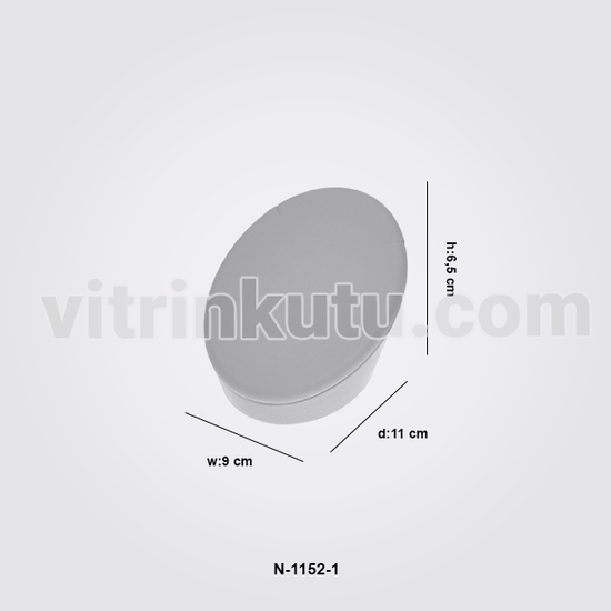 Dik Kolye Oval Yatık 4 Boy N-1152
