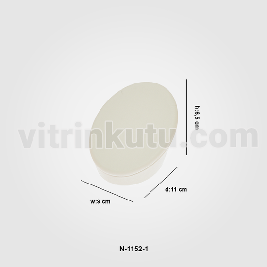 Dik Kolye Oval Yatık 4 Boy N-1152