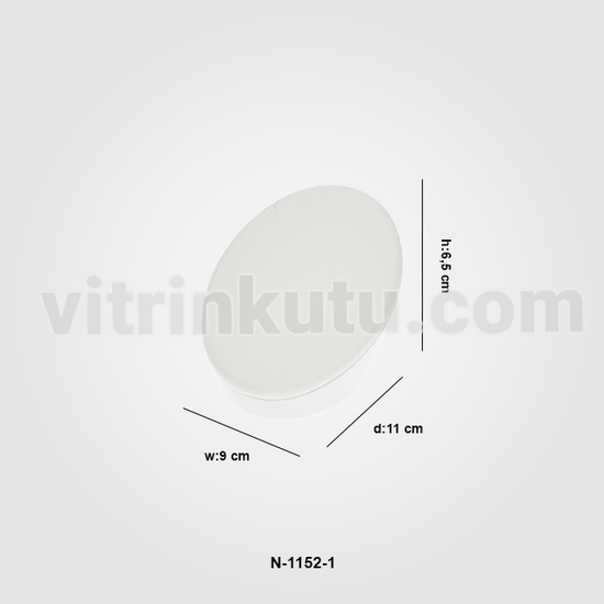 Dik Kolye Oval Yatık 4 Boy N-1152