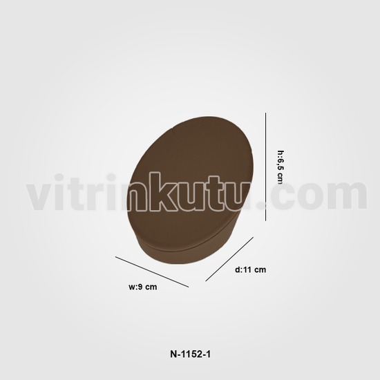 Dik Kolye Oval Yatık 4 Boy N-1152