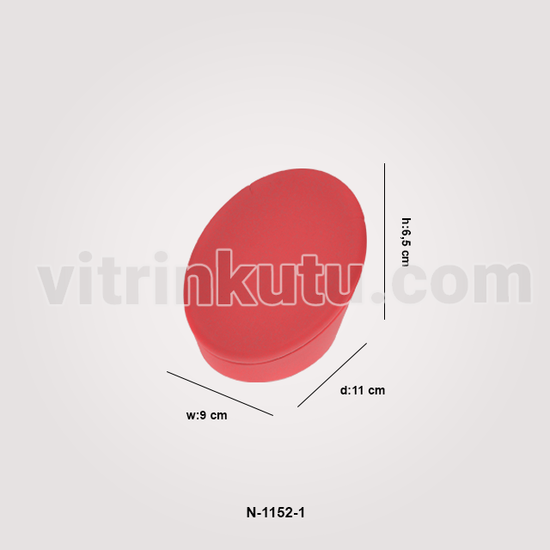 Dik Kolye Oval Yatık 4 Boy N-1152
