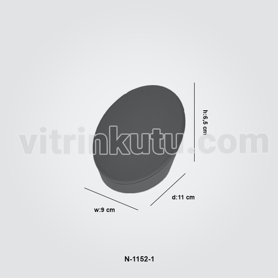 Dik Kolye Oval Yatık 4 Boy N-1152