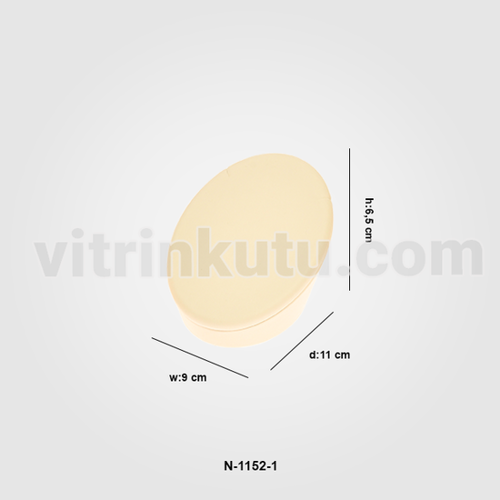 Dik Kolye Oval Yatık 4 Boy N-1152