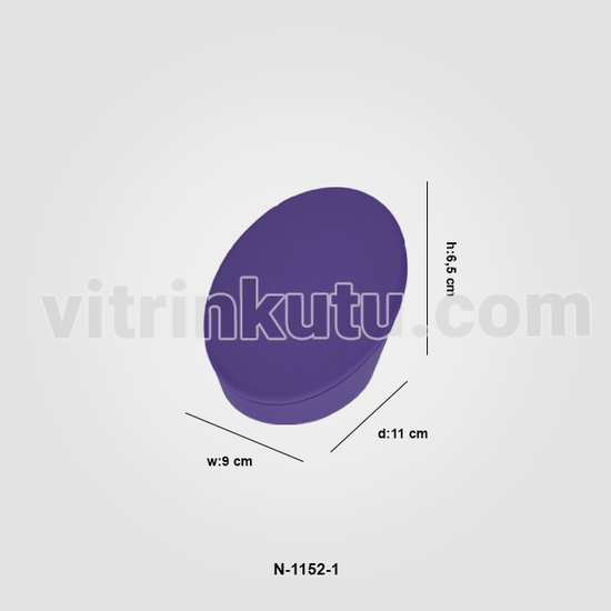 Dik Kolye Oval Yatık 4 Boy N-1152