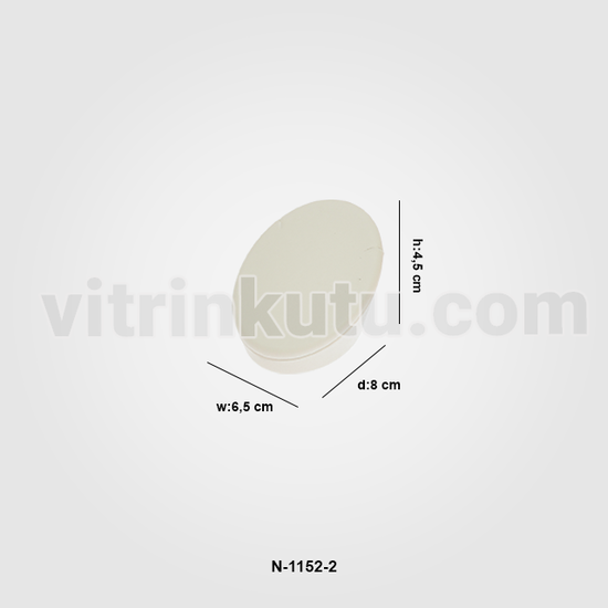 Dik Kolye Oval Yatık 4 Boy N-1152