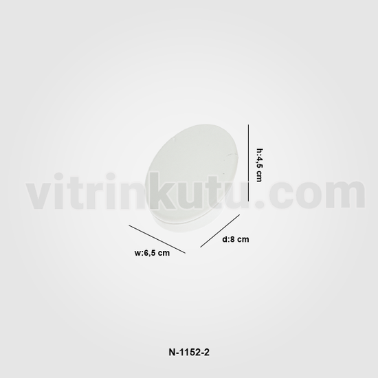 Dik Kolye Oval Yatık 4 Boy N-1152