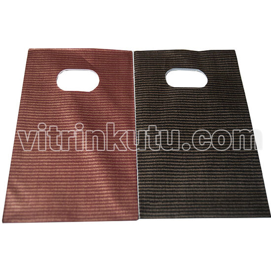 El Geçme Poşet 10x15 cm Lüks Naylon 50'li Paket