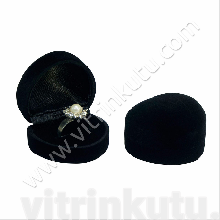 Flok Kalpli Yüzük Kutusu 5x4 cm (12'li Paket)