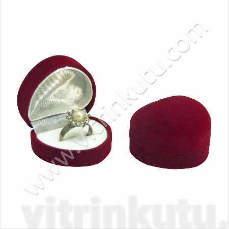 Flok Kalpli Yüzük Kutusu 5x4 cm (12'li Paket)