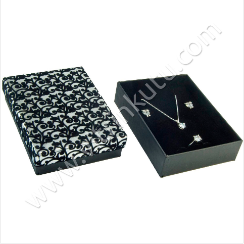 VitrinKutu - Flok Üçlü Set Kutusu 6,5x8,5 cm İnce 12'li Paket