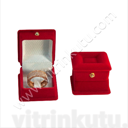 Flok Yüzük Kutusu Lahit 2.5x4.5 cm (6 Lı Paket)