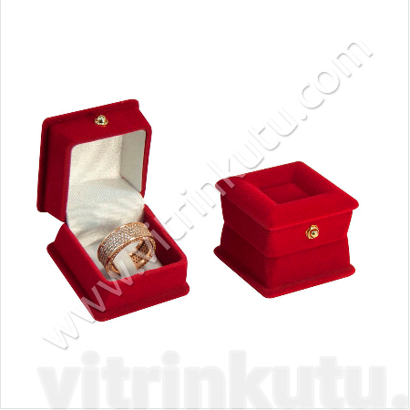 Flok Yüzük Kutusu Lahit 2.5x4.5 cm (6 Lı Paket)