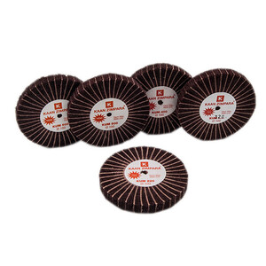 VitrinKutu - Kahverengi Broseli Zımpara 15 mm