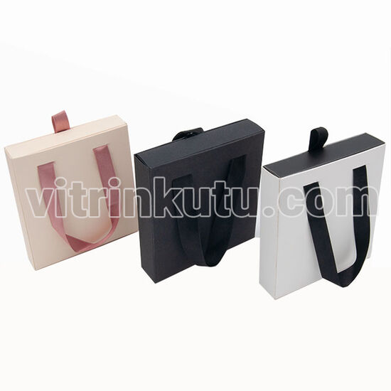 Karton 3'lü Set Süngerli Çekmeceli Çanta (10'lu)