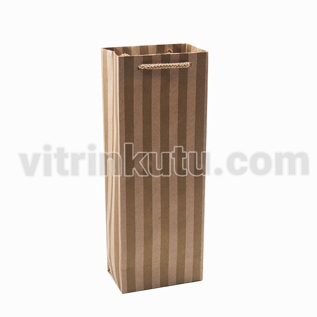 Karton Çanta 10x27 cm Model 2 (12'li Paket)