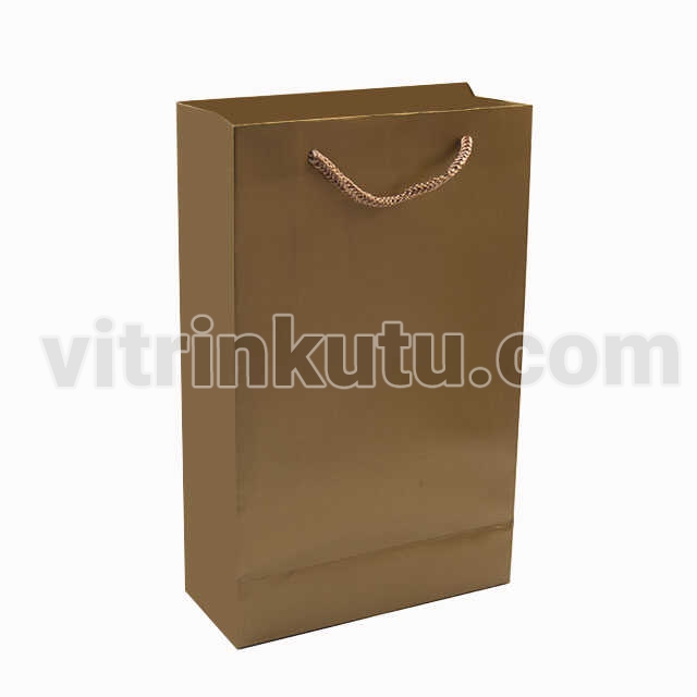 Karton Çanta 17x27 Cm Gold (12