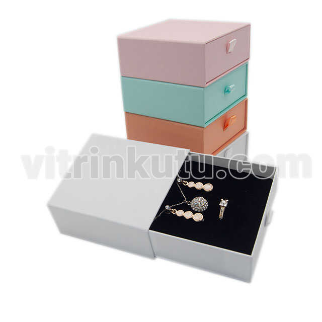 Karton Çekmeceli 10x10 Set Kutusu (6 Lı)