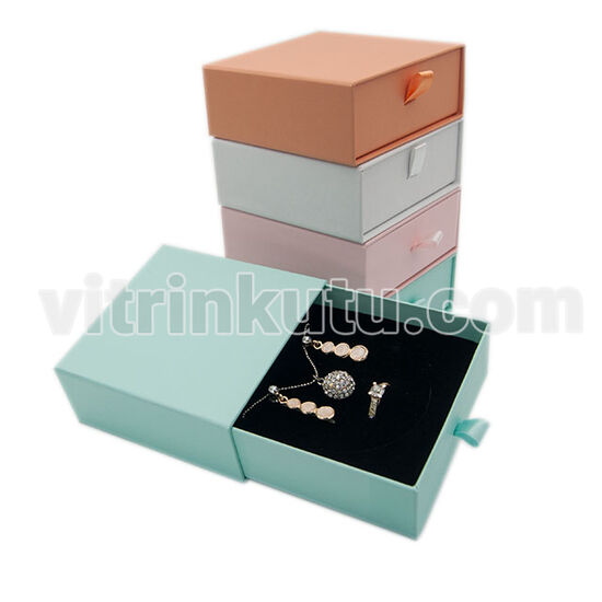 Karton Çekmeceli 10x10 Set Kutusu (6'lı)