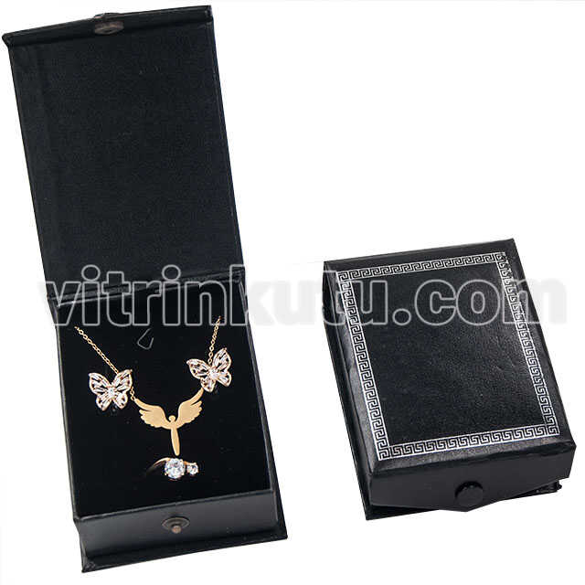 Çıt Çıt Kapak 7x9 Set Kutusu (6 Lı) Siyah
