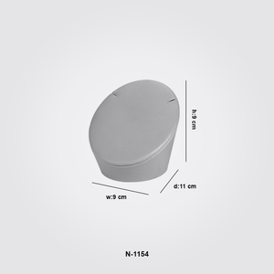 VitrinKutu - Kolyelik Yatık Oval 2 Boy N-1154