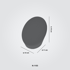 VitrinKutu - Kolyelik Yatık Oval 3 Boy N-1153