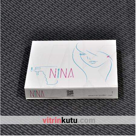 Kulak Delme Tabancası Nina 20x18 cm Takım - Thumbnail
