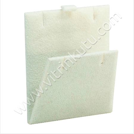 Küpe Takı Kutusu 6x8 cm Ahşap Beyaz