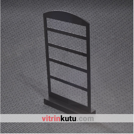 VitrinKutu - Küpe Takı Standı Ahşap Cilalı